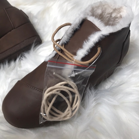 Toms youth wedge booties brown - Picture 6 of 6